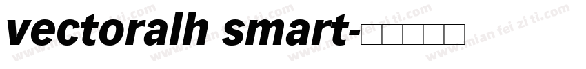 vectoralh smart字体转换